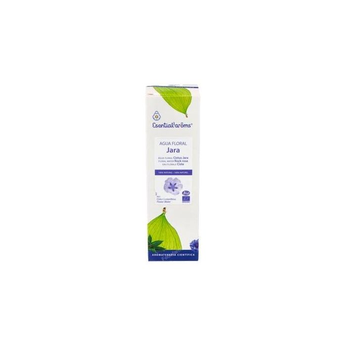 ESENTIAL AROMS Hidrolato de Jara Bio 120ml - Loción Tónica Facial Antiedad Reafirmante y Astringente para Poros Dilatados