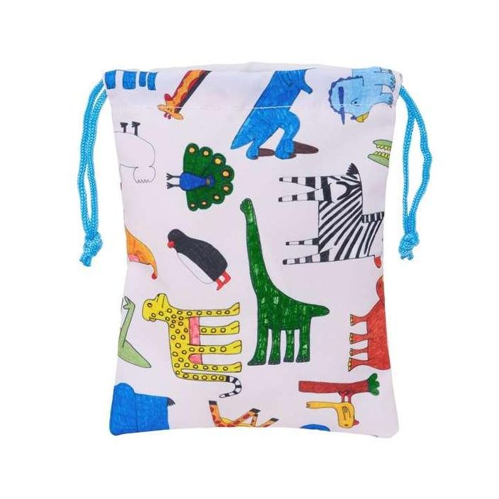 Bolsito de Merienda Algo de Jaime Blanco 20 x 25 x 1 cm Saco 0 Bolsito de Merienda Algo de Jaime Blanco 20 x 25 x 1 cm Saco 0