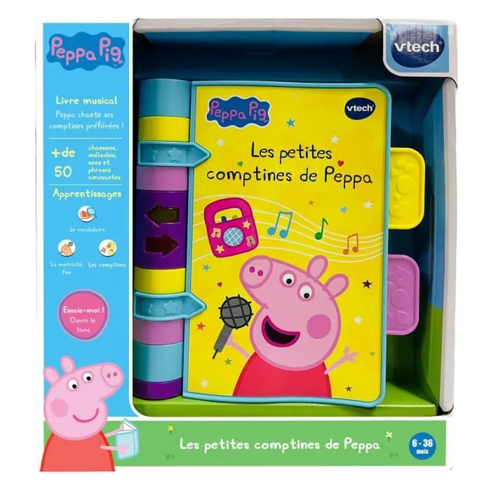 Vtech VTE3417765519055 Las Pequeñas Rimas de Peppa - Idioma francés 2