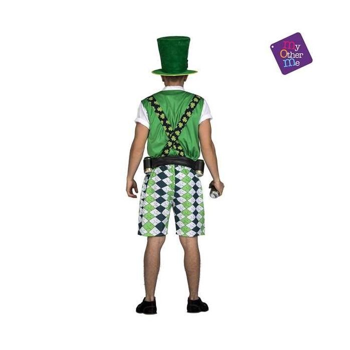 Disfraz adulto san patricio con cerveza talla m-l 5