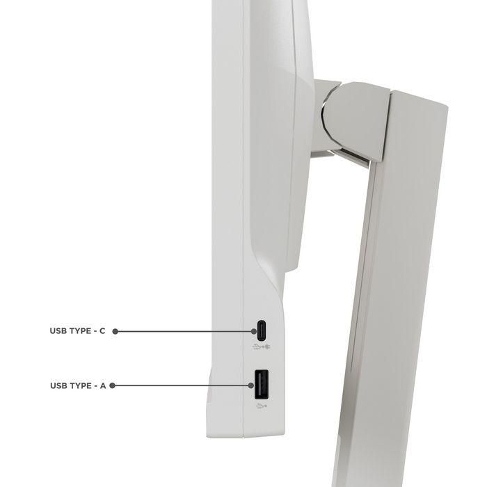 Lenovo Monitor C24d-20 24" WUXGA (1920x1200) IPS 5ms 60Hz HDMI DVI VGA Altavoces Blanco 8