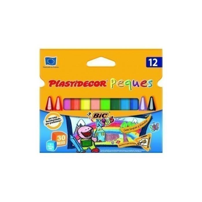Plastidecor Ceras Peques Triangular Colores Surtidos Estuche 12 Ud Plastidecor Ceras Peques Triangular Colores Surtidos Estuche 12 Ud