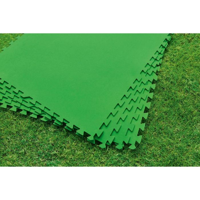 Bestway Suelo Piscina Foam Verde 9 Piezas 78x78 cm Jardin 58636 4