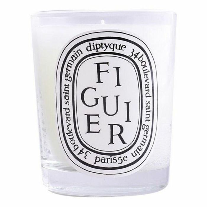 Diptyque Vela Perfumada Figuier 190 g - Exquisita Esencia de Higuera, Notas Amaderadas para Relajación y Bienestar del Hogar