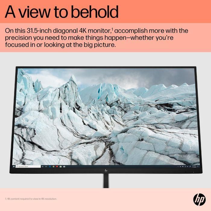 HP E32k G5 Monitor 4K USB-C de Alta Precisión. Pantalla con Visuales Increíbles, Máxima Productividad y Flexibilidad. 7