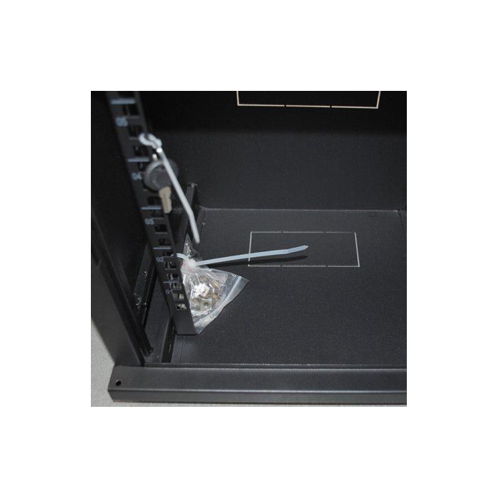 MicroConnect Armario mini mural 10 pulgadas 7HU Negro RAL 9004