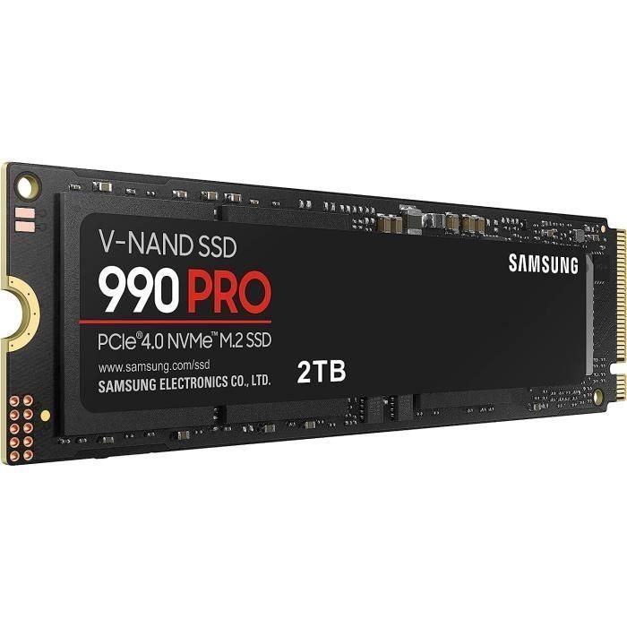 Samsung 990 Pro - SSD Drive duro - 2 TB - PCIGEGEN4.0 X4 - NVME2.0 - M.2 2280 3