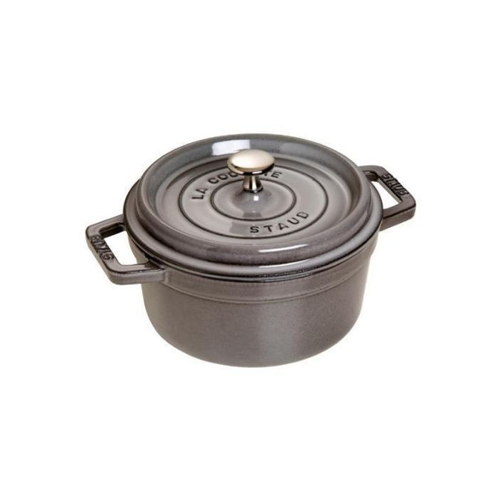 Staub La Cocotte 20cm rund. Graphit-grau. Gusseisen 0 Staub La Cocotte 20cm rund. Graphit-grau. Gusseisen 0