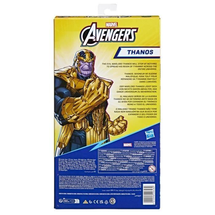 Figura Thanos 30 cm, Avengers Titan Hero Series, juguete para niños a partir de 4 años, Marvel 3