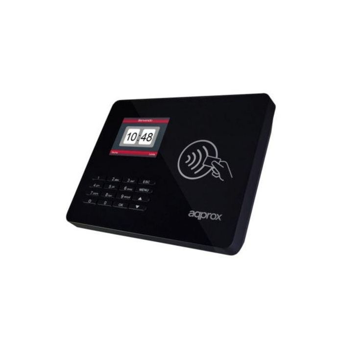 Approx appATTENDANCE02NF Lector Biométrico Control de Presencia y Acceso con PIN/RFID, Pantalla TFT, USB/RJ45, Software Español, 100.000 registros 1