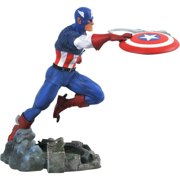 Estatua Capitan America Marvel Comic Gallery 25cm 2 Estatua Capitan America Marvel Comic Gallery 25cm 2