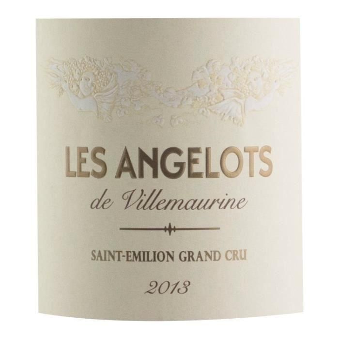 Les Angelots De Villemaurine 2013 Saint-Emilion Grand Cru - Vino tinto Burdeos 1