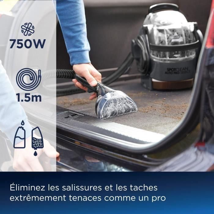 Bissell Spotclean Auto Pro Select 3730N - desprendimiento, limpieza y aspire - tanque de gran capacidad - largo alcance 2 Bissell Spotclean Auto Pro Select 3730N - desprendimiento, limpieza y aspire - tanque de gran capacidad - largo alcance 2
