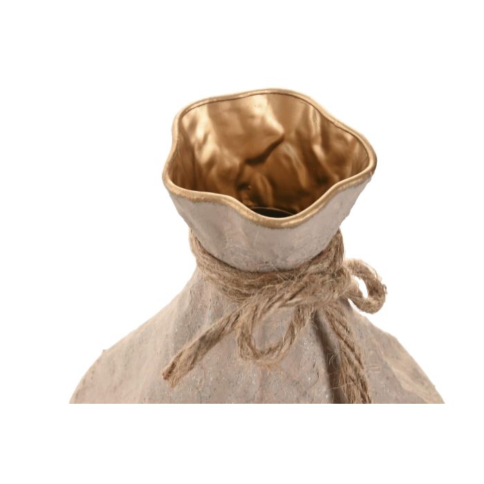 Jarron Scandi DKD Home Decor Beige 23 x 35 x 23 cm Set de 3 (2 Unidades) 2 Jarron Scandi DKD Home Decor Beige 23 x 35 x 23 cm Set de 3 (2 Unidades) 2