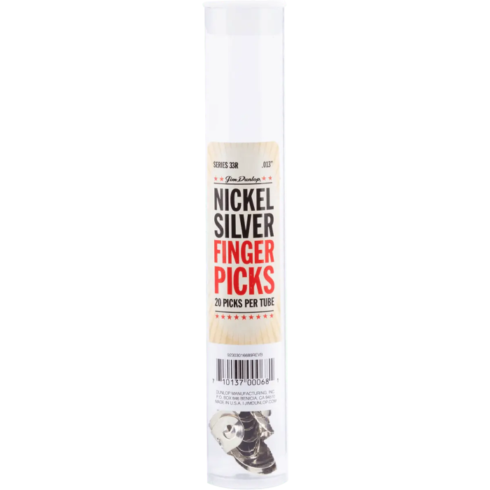 Dunlop Pack 5 Púas Dedo Nickel Silver Mini .013" (0.33 Mm) Dunlop 2