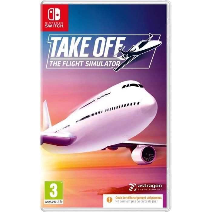 Take Off The Flight Simulator - Juego de Nintendo Switch - Código en una caja