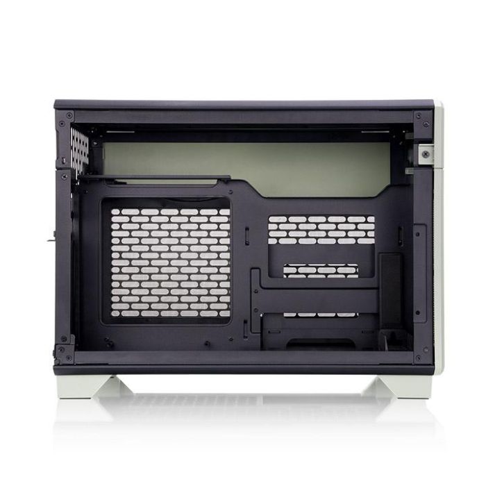 Thermaltake TR100 Mini Tower PC Verde - Caja Compacta Compatible SFX para Ventiladores 120/140mm, Radiadores 120/240mm y HDD 2.5" 4 Thermaltake TR100 Mini Tower PC Verde - Caja Compacta Compatible SFX para Ventiladores 120/140mm, Radiadores 120/240mm y HDD 2.5" 4