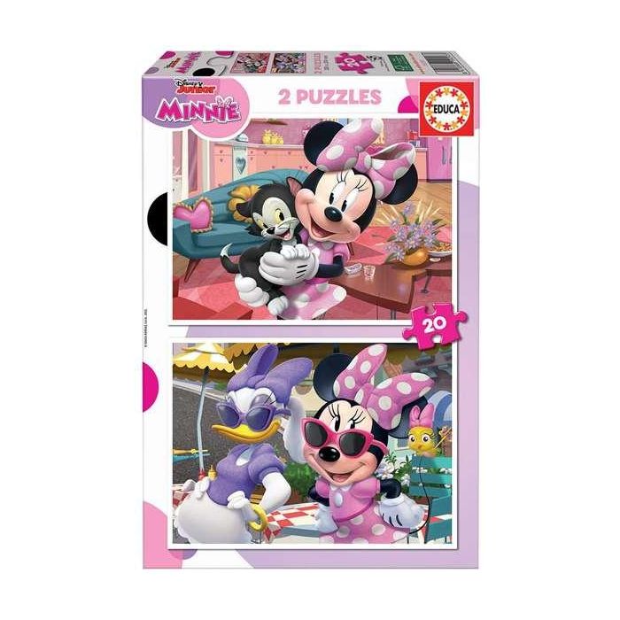 Educa Puzzle 2x20 Piezas Minnie 0 Educa Puzzle 2x20 Piezas Minnie 0