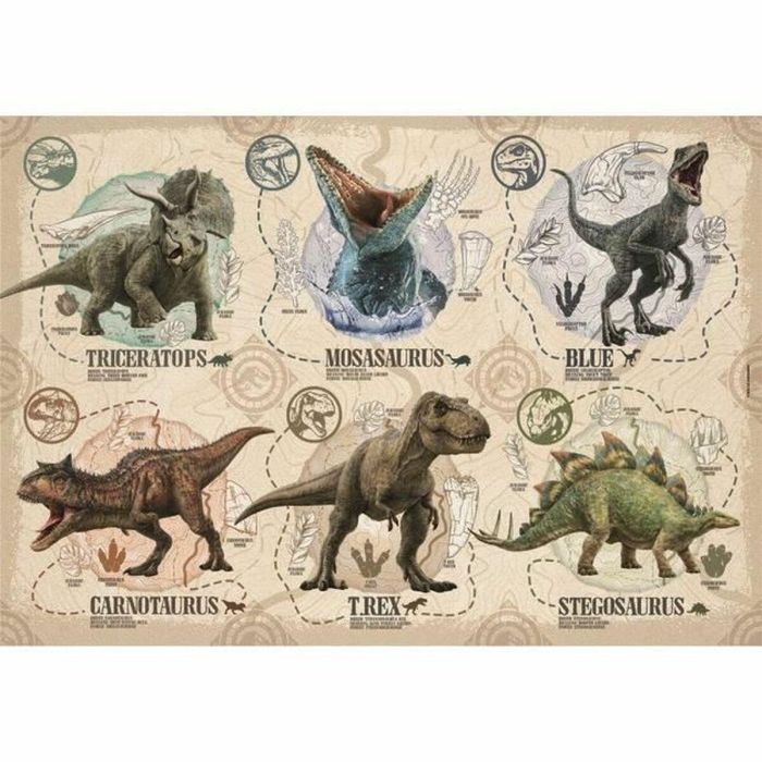 Clementoni CLE1696911163669 Puzzle Jurassic World 104 piezas 5 Clementoni CLE1696911163669 Puzzle Jurassic World 104 piezas 5
