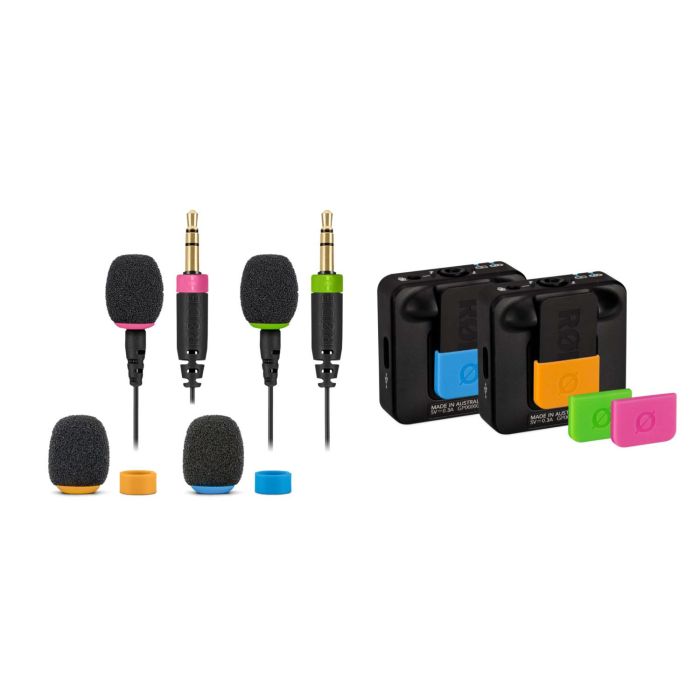 RODE Identificadores por Color para Wireless GO, GO II, Lavalier GO, smartLav+