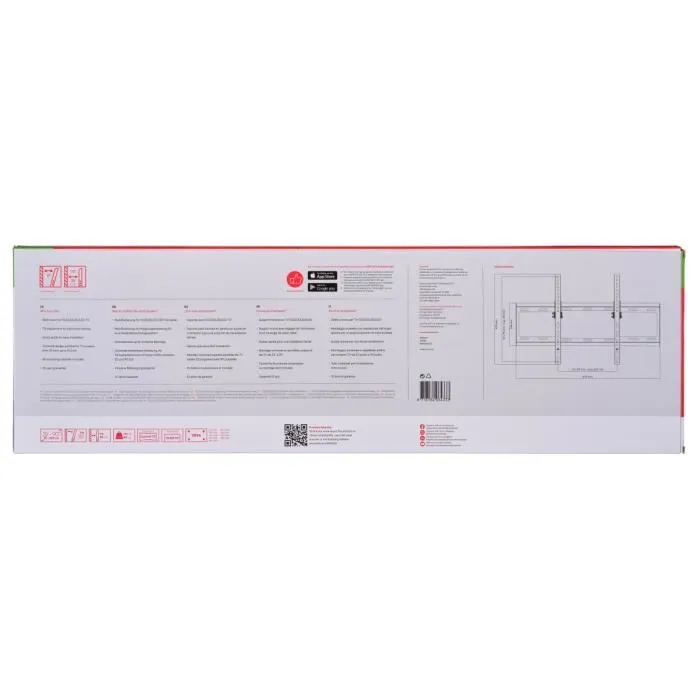 One For All WM2621 Soporte de Pared para TV de 32 a 84 Pulgadas (81-213 cm) con Inclinación de 15° Negro 5 One For All WM2621 Soporte de Pared para TV de 32 a 84 Pulgadas (81-213 cm) con Inclinación de 15° Negro 5