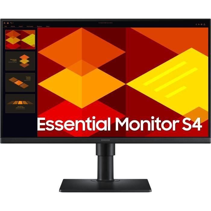 Samsung S24D400G Monitor de 24'' FHD 1920x1080 100Hz IPS 5ms con Pie ajustable HDMI DisplayPort 0 Samsung S24D400G Monitor de 24'' FHD 1920x1080 100Hz IPS 5ms con Pie ajustable HDMI DisplayPort 0