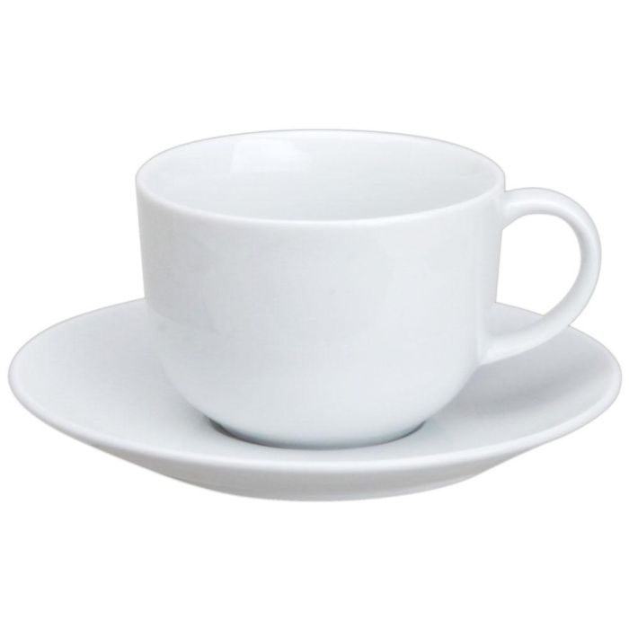 Taza Jumbo Con Plato 475 Ml Avet (6 Unidades)