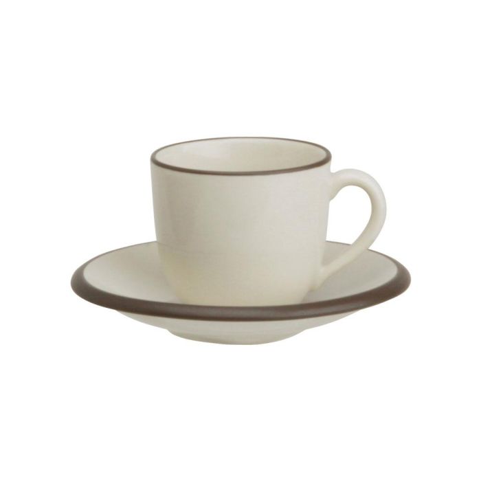 Taza Café Con Plato 120 Ml Avet (6 Unidades)