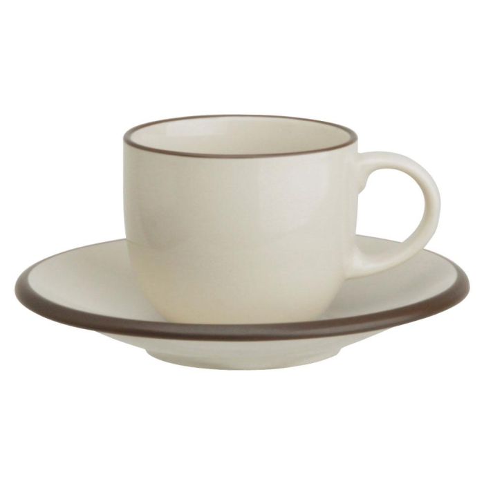 Taza Té Con Plato 280 Ml Avet (6 Unidades)