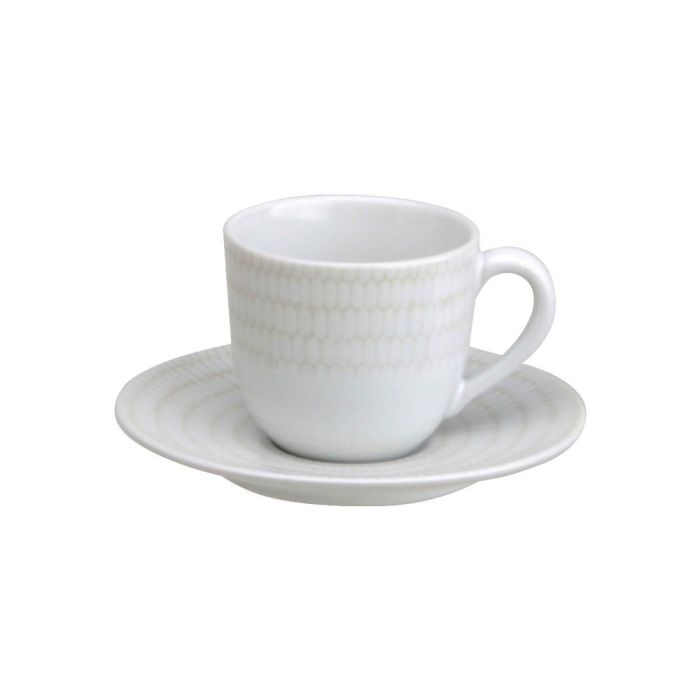 Taza Café Con Plato 120 Ml Avet (6 Unidades)