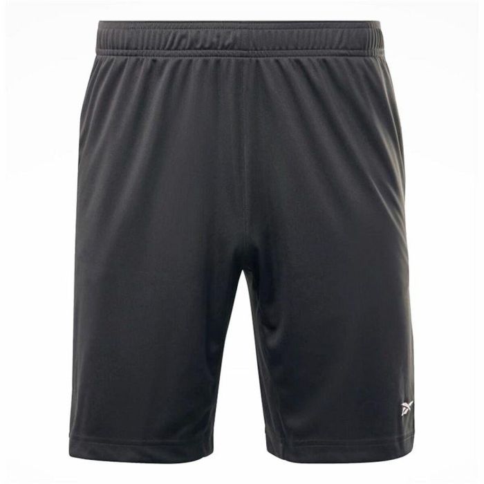 Pantalón Corto Deportivo Reebok Comm Negro 0 Pantalón Corto Deportivo Reebok Comm Negro 0