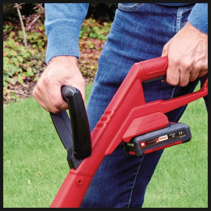 Einhell GC-CT 18/24 Li P Cortabordes sin Cable 24cm, Batería 18V Litio, Empuñadura en D, 8500 RPM, Cargador y Batería Incluidos 12