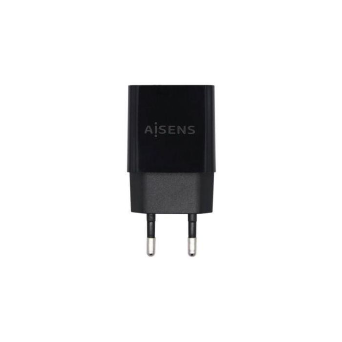 Aisens Cargador USB 10W Alta Eficiencia 5V 2A Negro para Móviles, Tablets y Más Aisens Cargador USB 10W Alta Eficiencia 5V 2A Negro para Móviles, Tablets y Más