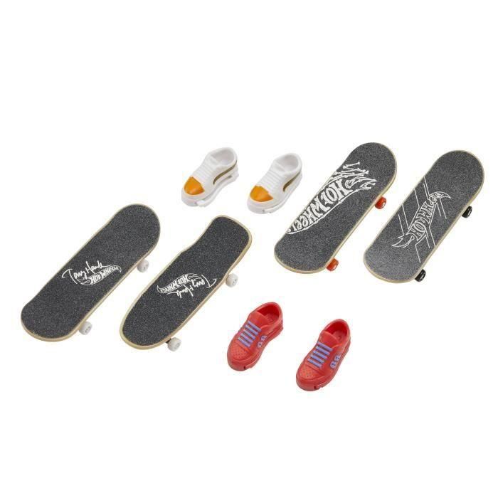 Caja de 4 patines y zapatos Tony Hawk - Hot Wheels HGT84 1 Caja de 4 patines y zapatos Tony Hawk - Hot Wheels HGT84 1