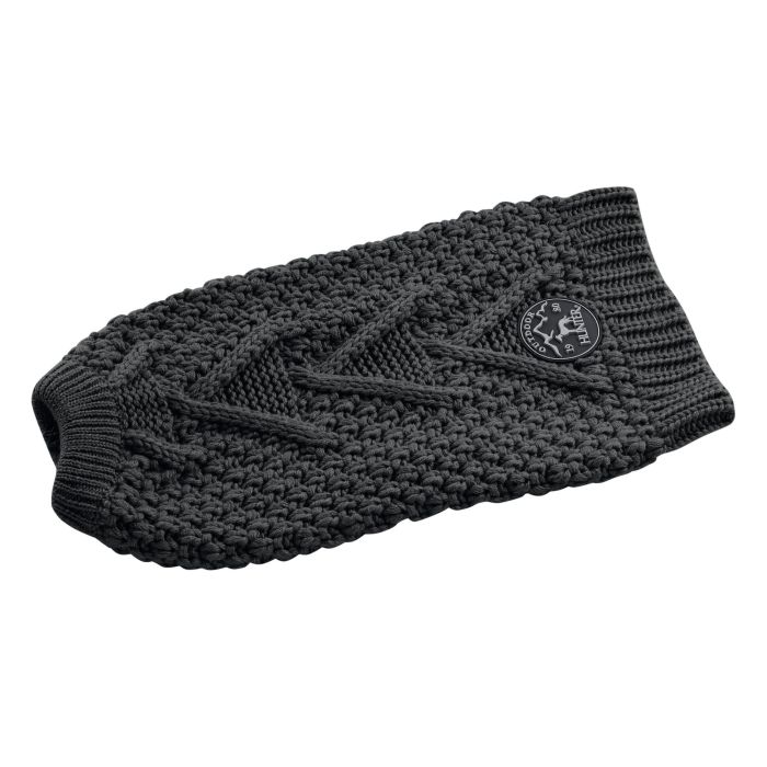 Hunter Pullover Perro Malmö de Punto Trenzado Cálido y Suave 100% Acrílico, 30 cm Antracita 4 Hunter Pullover Perro Malmö de Punto Trenzado Cálido y Suave 100% Acrílico, 30 cm Antracita 4