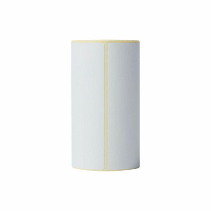 BROTHER Caja de 20 rollos de etiquetas termicas blancas - Cada rollo contiene 85 etiquetas de 102mm