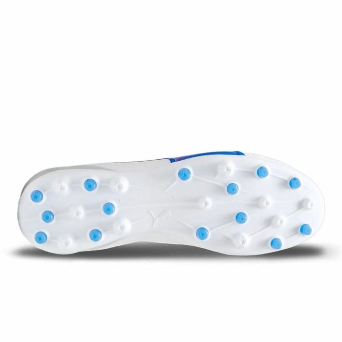 Botas de Fútbol para Adultos Puma King Match Mg Blanco 3