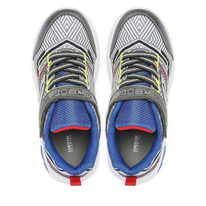 Zapatillas Deportivas Infantiles Geox Assister Gris claro 42