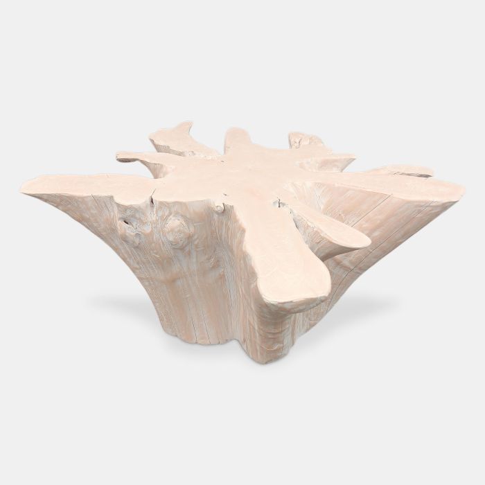 Mesa Centro Balines DKD Home Decor Blanco 90 x 44 x 90 cm 1