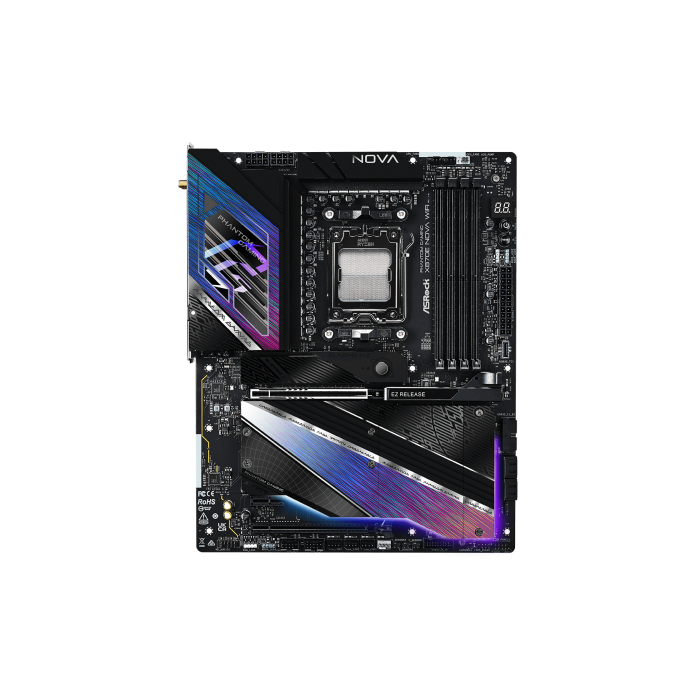 ASRock MK X870E NOVA WiFi Placa Base ATX AMD X870E Socket AM5 DDR5 Wi-Fi 7 90-MXBPX0-A0UAYZ 1