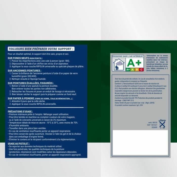 Pintura de Imprimación Ripolin Blanco Satinado 10 L 1