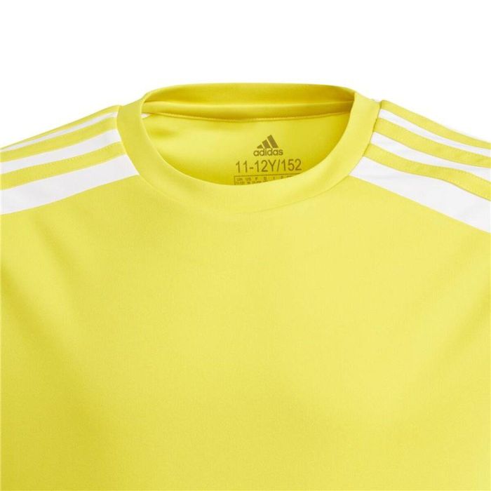Camiseta de Fútbol de Manga Corta para Niños Adidas GN5744 Amarillo (15-16 Años) 1
