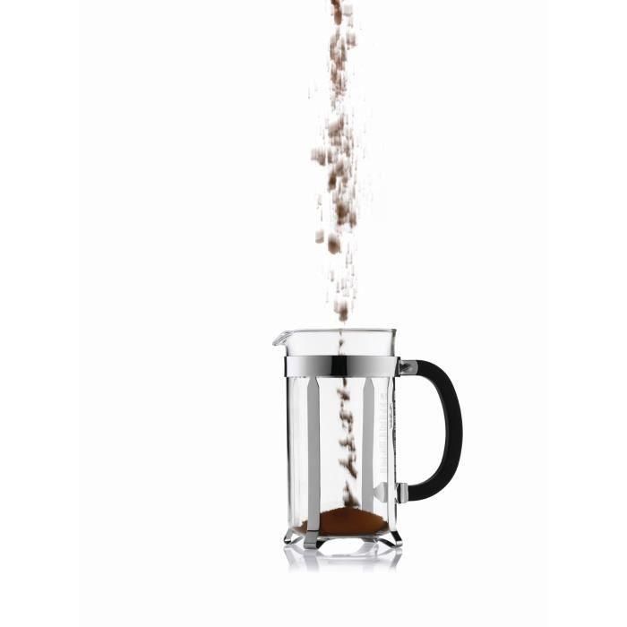 Chambord - cafetera de pistón Bodum, 12 tazas, 1.5 l, acero inoxidable 3 Chambord - cafetera de pistón Bodum, 12 tazas, 1.5 l, acero inoxidable 3