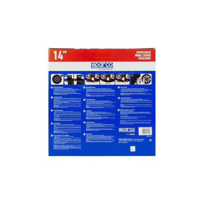 Tapacubos Lazio Bicolor 14" SPC1491BKSV 2 Tapacubos Lazio Bicolor 14" SPC1491BKSV 2