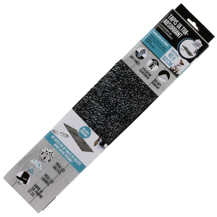 Je cherche une Idee Felpudo Absorbente Antideslizante para Puerta 40x60 cm 1