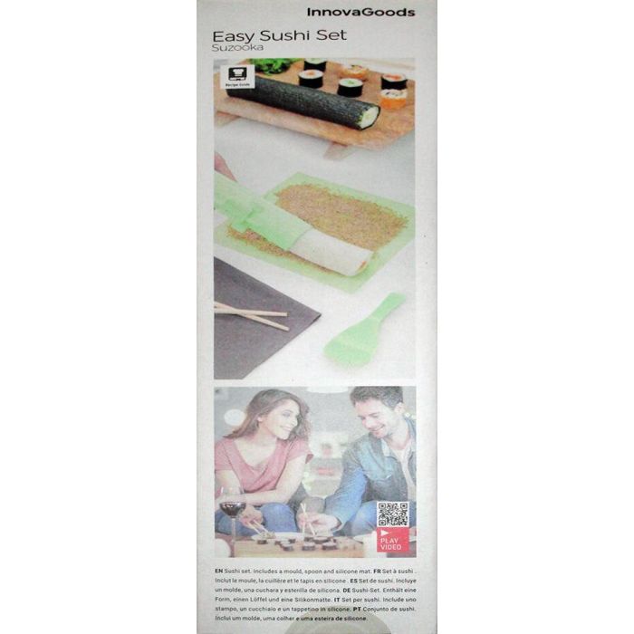 Set de Sushi con Recetas Suzooka InnovaGoods 3 Piezas 1