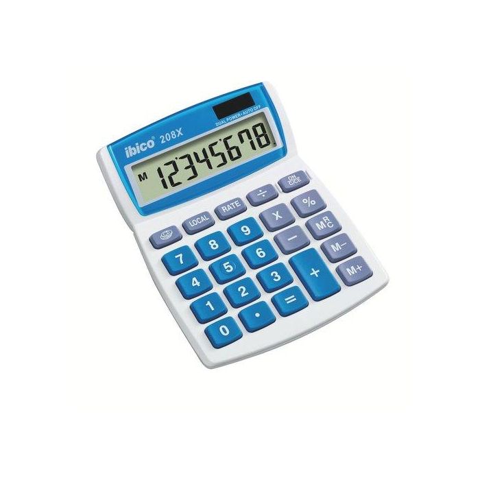 Ibico Calculadora 208 X 8 Digitos