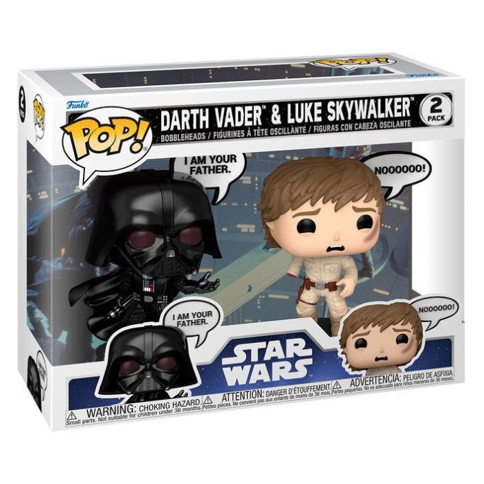 Blister 2 figuras POP Star Wars Darth Vader & Luke Skywalker 0 Blister 2 figuras POP Star Wars Darth Vader & Luke Skywalker 0