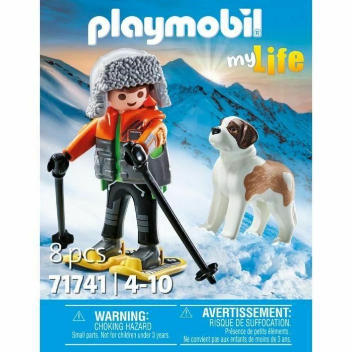 Figura senderista con san bernardo playmobil my life 1 Figura senderista con san bernardo playmobil my life 1