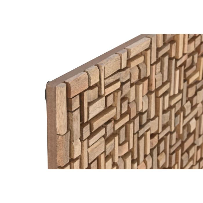 Decoracion Pared Moderno DKD Home Decor Natural 3 x 90 x 90 cm 1 Decoracion Pared Moderno DKD Home Decor Natural 3 x 90 x 90 cm 1